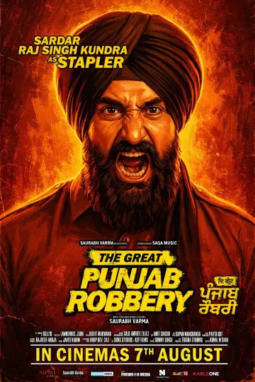 Poster to the movie "The Great Punjab Robbery" #1205153
