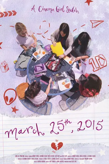 Poster to the movie "March 25th, 2015" #858335