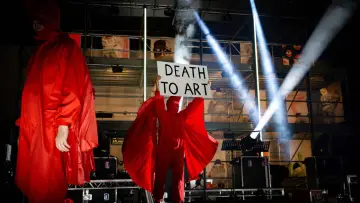 TISM's Death To Art Live at Sidney Myer Music Bowl poster