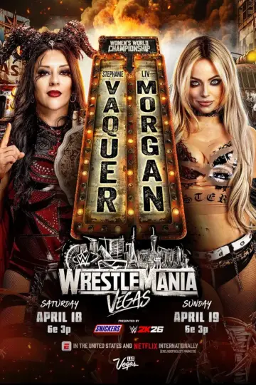 Poster to the movie "WWE WrestleMania 42 Countdown - Saturday" #798124