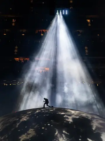 Poster to the movie "Ye Live at SoFi" #795276