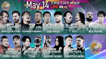 Backdrop to the movie "NJPW Best of the Super Junior 33 - Day 1" #822406