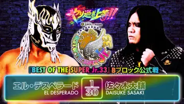 Backdrop to the movie "NJPW Best of the Super Junior 33 - Day 1" #822407