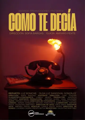 Poster to the movie "Como te decía" #807170
