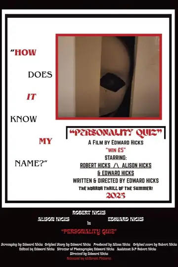Personality Quiz poster