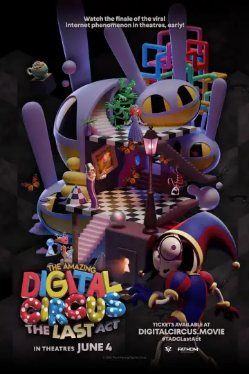 Poster to the movie "The Amazing Digital Circus: The Last Act" #829493