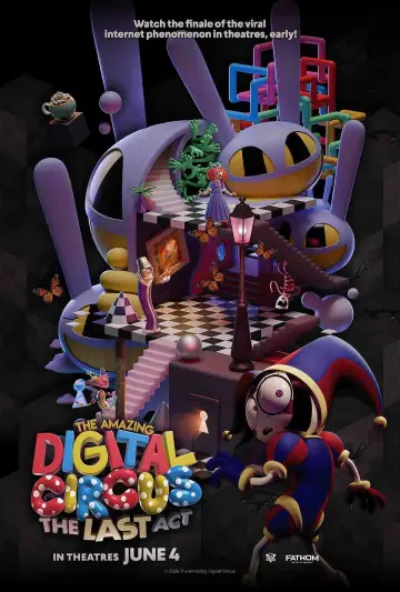 Poster to the movie "The Amazing Digital Circus: The Last Act" #829501