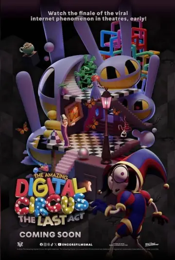 Poster to the movie "The Amazing Digital Circus: The Last Act" #829515