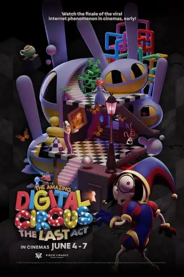 Poster to the movie "The Amazing Digital Circus: The Last Act" #829520