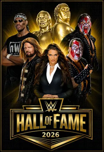 Poster to the movie "WWE Hall Of Fame 2026" #850683