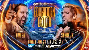 Backdrop to the movie "AEW x NJPW x CMLL x Stardom Present Forbidden Door 2026" #912643