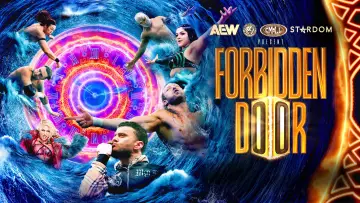 Backdrop to the movie "AEW x NJPW x CMLL x Stardom Present Forbidden Door 2026" #954953