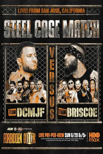Poster to the movie "AEW x NJPW x CMLL x Stardom Present Forbidden Door 2026" #954960