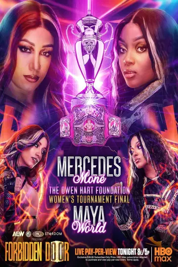 Poster to the movie "AEW x NJPW x CMLL x Stardom Present Forbidden Door 2026" #954963