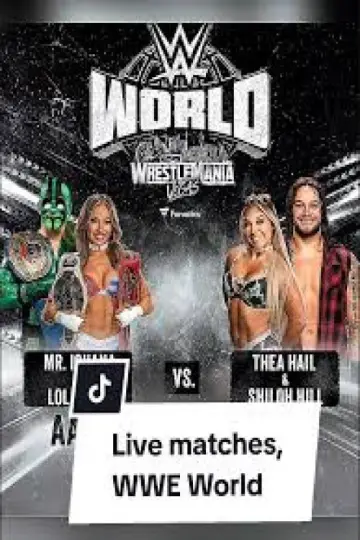 Poster to the movie "LIVE matches from WWE World: April 16, 2026" #1291876