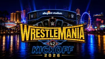 Backdrop to the movie "WrestleMania 42 Kickoff" #847450