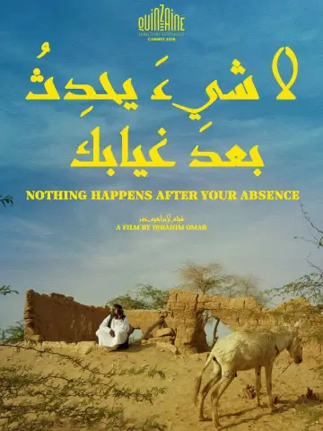 Poster to the movie "Nothing Happens After Your Absence" #825031