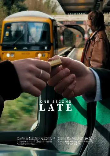 Poster to the movie "ONE SECOND LATE" #1143687