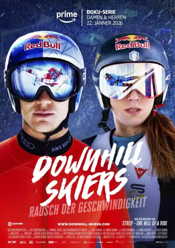 Poster to the movie "Downhill Skiers – Ain’t No Mountain Steep Enough" #1180135