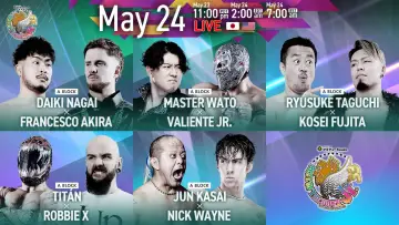 Backdrop to the movie "NJPW Best of the Super Junior 33 - Day 7" #856391