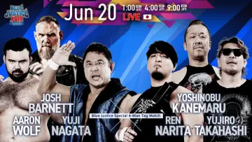 Backdrop to the movie "NJPW Yuji Nagata Produce Blue Justice XVIII" #928427