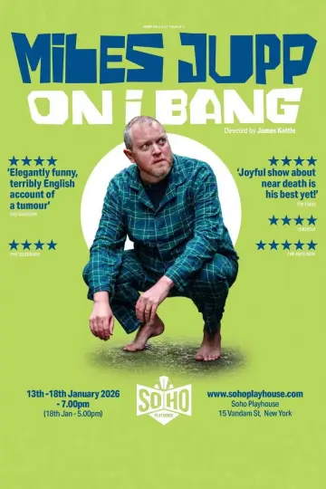 Miles Jupp: On I Bang poster