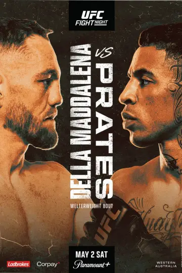 Poster to the movie "UFC Fight Night 275: Della Maddalena vs. Prates" #920659