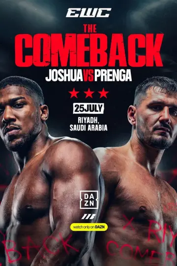 Poster to the movie "Anthony Joshua vs. Kristian Prenga" #983480