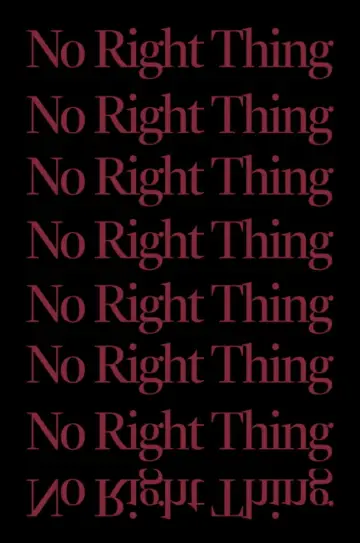 Poster to the movie "No Right Thing" #823966