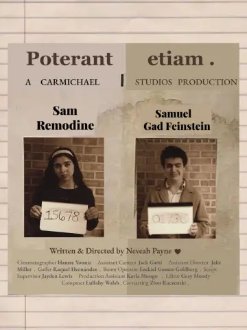 Poster to the movie "Poterant etiam." #826446