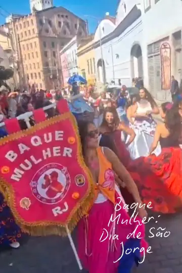 Poster to the movie "Baque Mulher: Dia de São Jorge" #826493