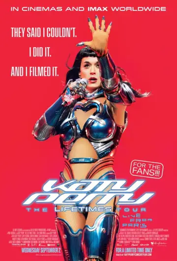 Poster to the movie "Katy Perry: The Lifetimes Tour - Live from Paris" #1186872