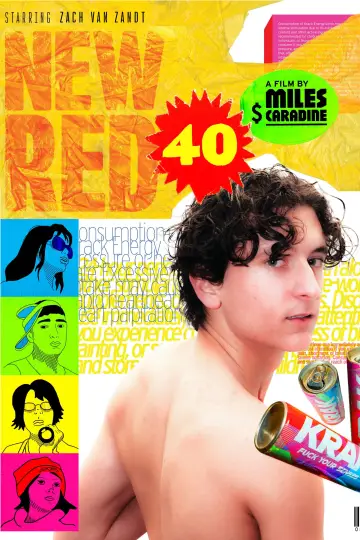 NEW RED 40 poster