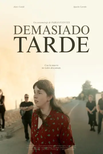 Poster to the movie "Demasiado tarde" #826041