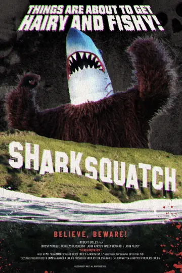 Sharksquatch poster