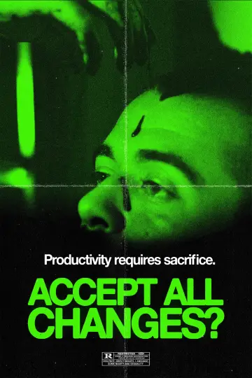 Poster to the movie "Accept All Changes?" #825260