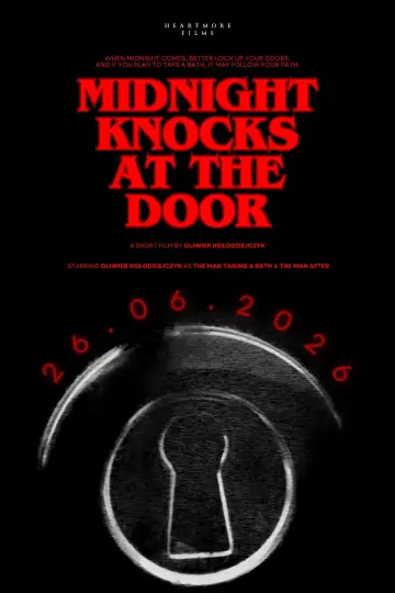 Poster to the movie "Midnight Knocks at the Door" #844384