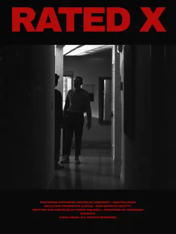 Poster to the movie "Rated X" #1163816