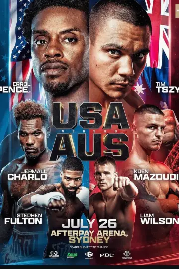 Poster to the movie "Errol Spence Jr. vs. Tim Tszyu" #1168108