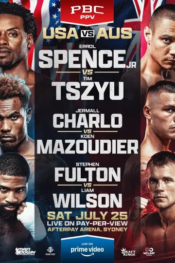 Poster to the movie "Errol Spence Jr. vs. Tim Tszyu" #1168109