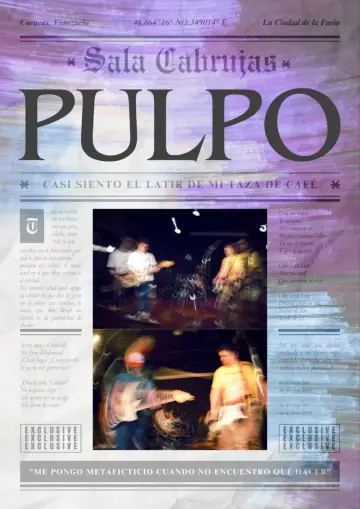 Poster to the movie "Pulpo - Live @ Sala Cabrujas" #919331