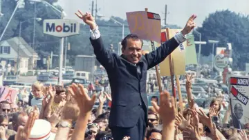 Backdrop to the movie "The Rise and Fall of Richard Nixon" #878176