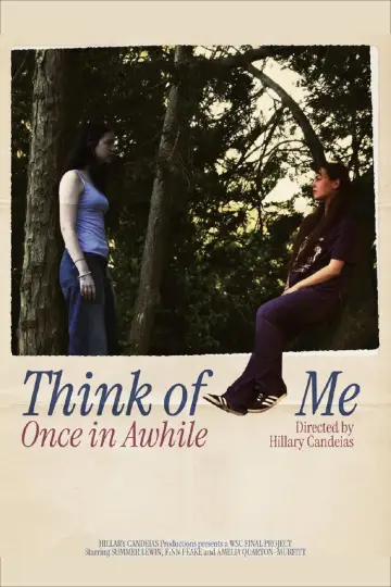 Poster to the movie "Think of Me Once in Awhile" #846804