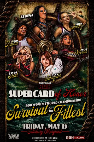 ROH Supercard of Honor 2026 poster