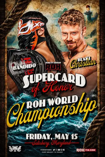 Poster to the movie "ROH Supercard of Honor 2026" #837455