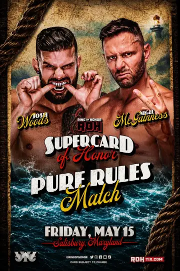 Poster to the movie "ROH Supercard of Honor 2026" #837458