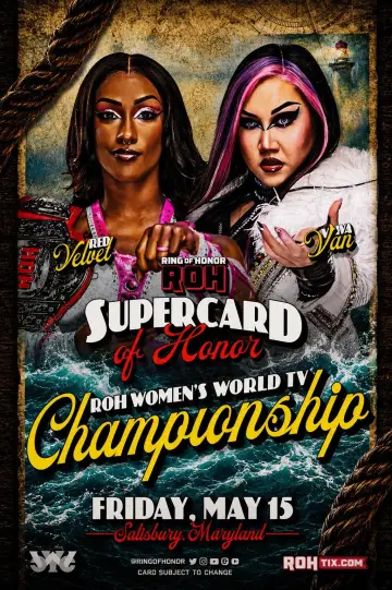 Poster to the movie "ROH Supercard of Honor 2026" #837459