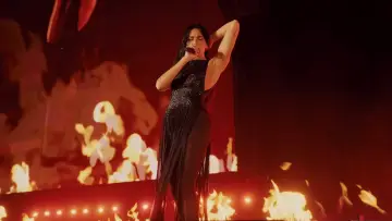 Backdrop to the movie "Dua Lipa: Live From Mexico" #816822