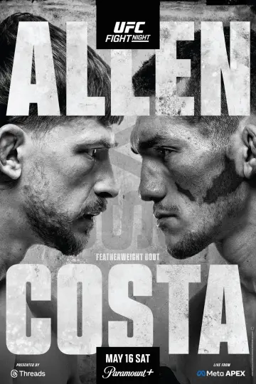 Poster to the movie "UFC Fight Night 276: Allen vs. Costa" #915673
