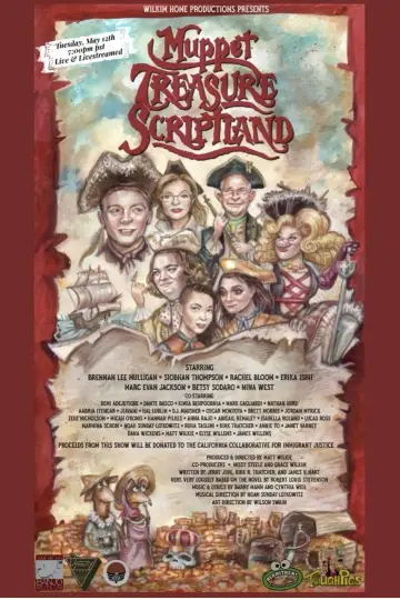 Muppet Treasure Scriptland poster